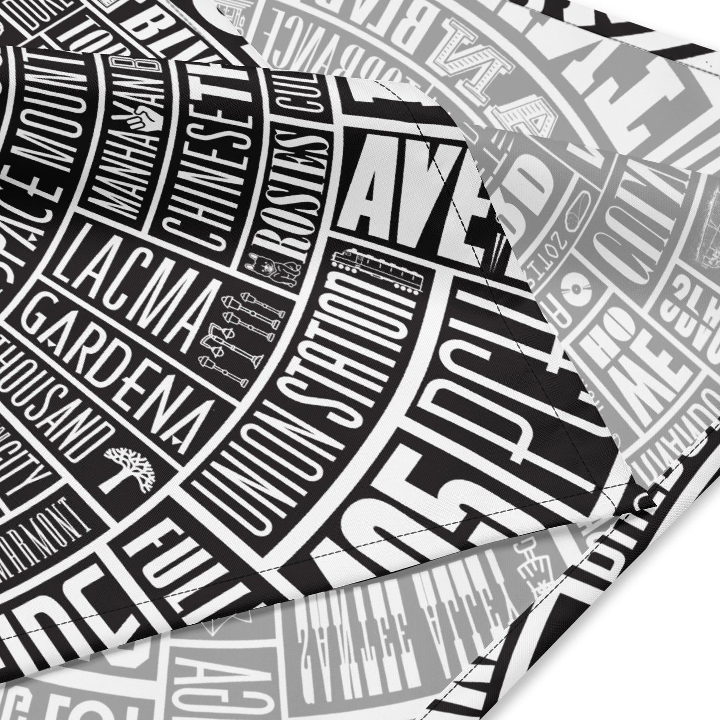 LA TypeWheel Bandana