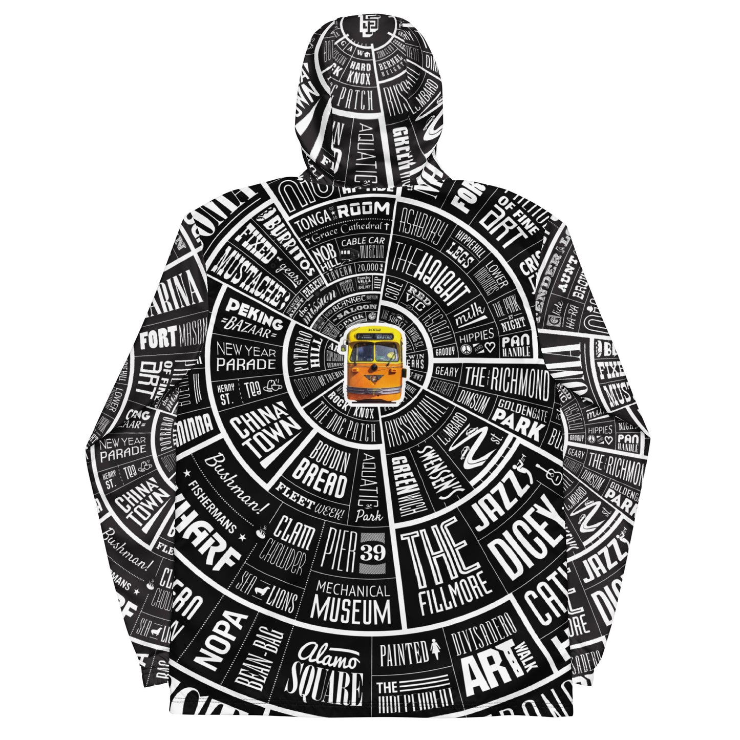 San Francisco TypeWheel Windbreaker