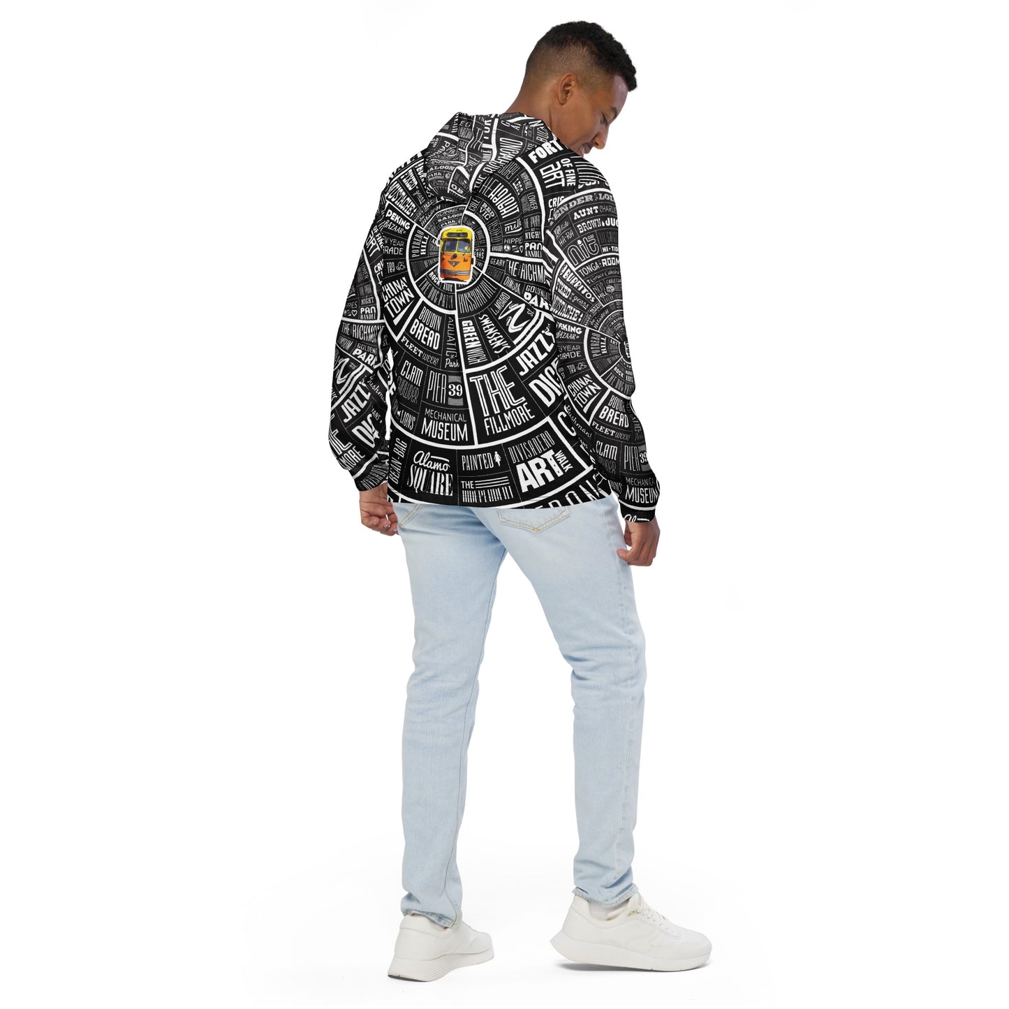 San Francisco TypeWheel Windbreaker