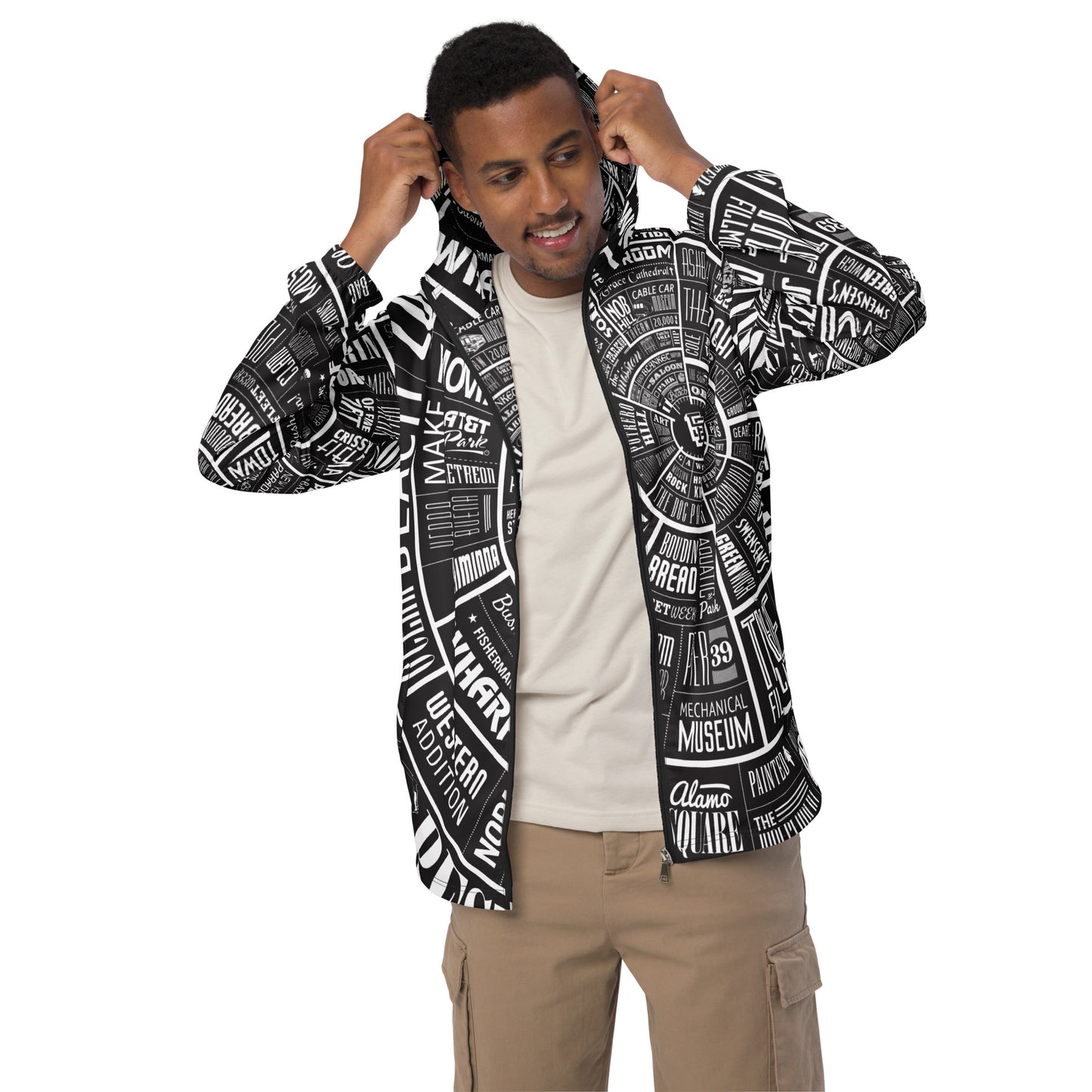 San Francisco TypeWheel Windbreaker