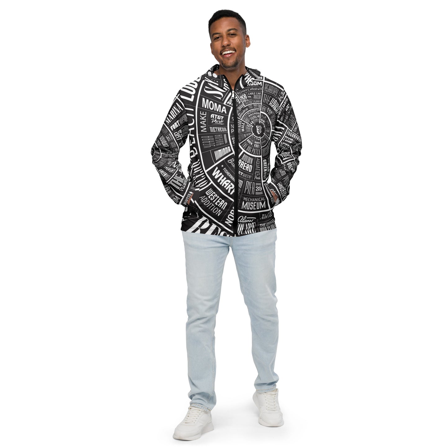 San Francisco TypeWheel Windbreaker