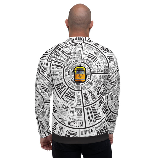 San Francisco Type Wheel - All Over Jacket