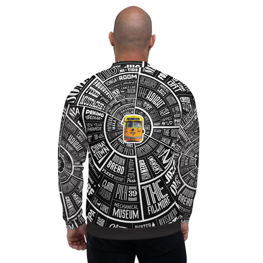 San Francisco Type Wheel - All Over Jacket