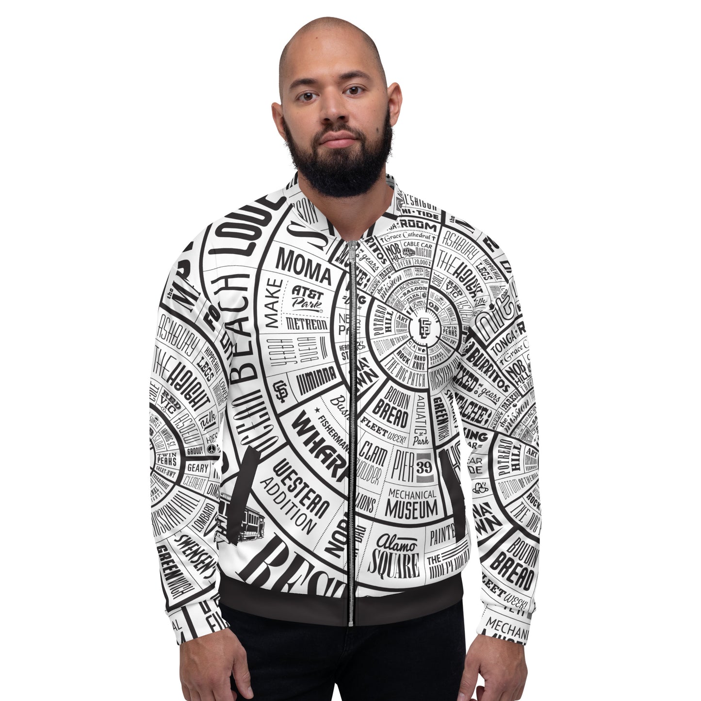 San Francisco Type Wheel - All Over Jacket