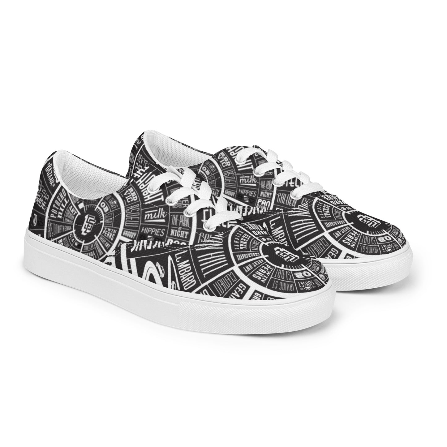 Men's San Francisco Type Wheel Shoes - Black