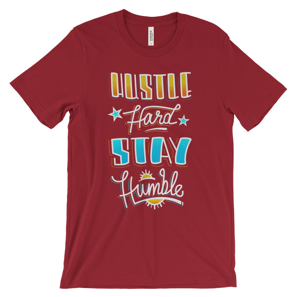 Women's t-shirt -- Hustle Hard Stay Humble