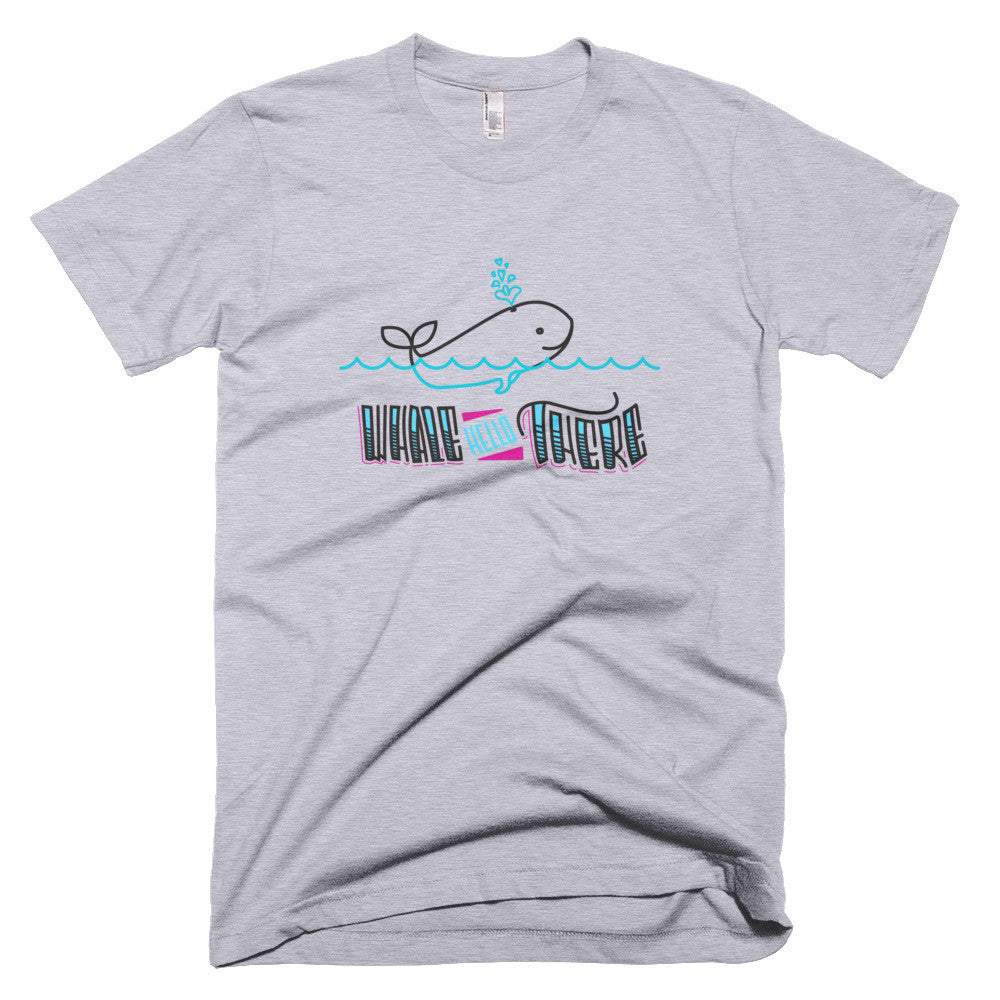 Men's t-shirt -- Whale Hello There