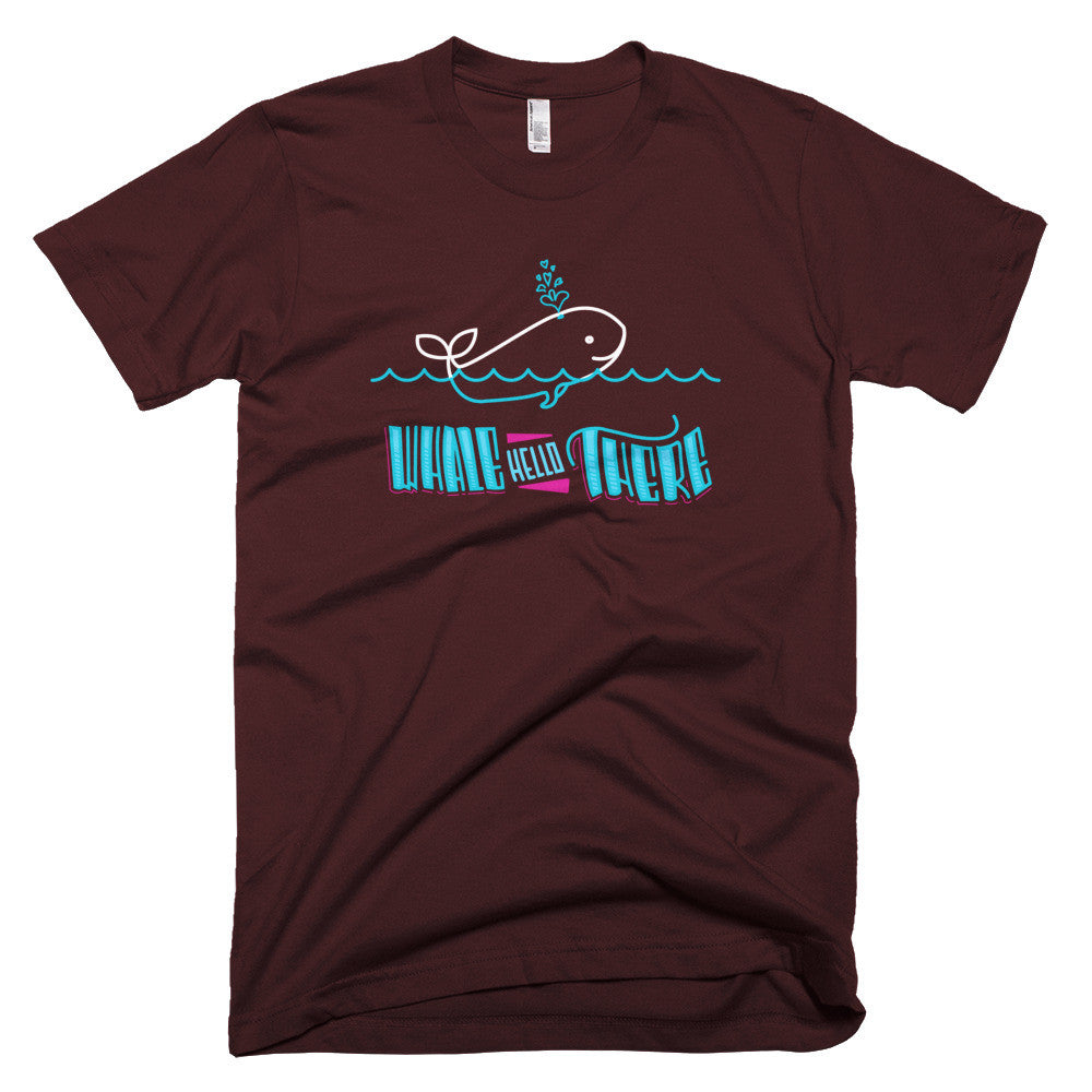 Men's t-shirt -- Whale Hello There