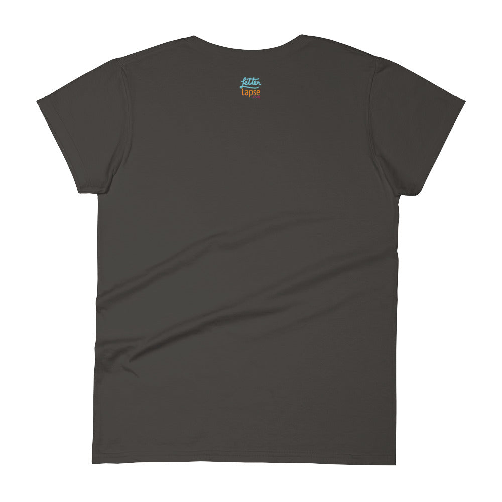Women's short sleeve t-shirt - SF type wheel design