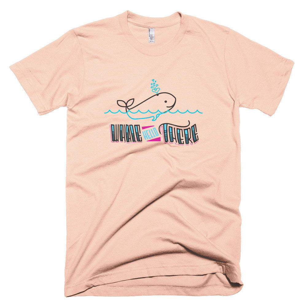 Men's t-shirt -- Whale Hello There