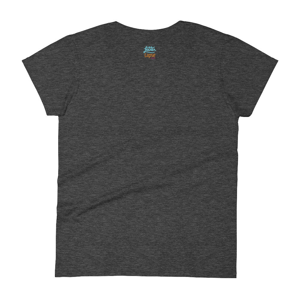 Women's short sleeve t-shirt - SF type wheel design