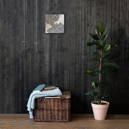 Be here now - Canvas Wall Art