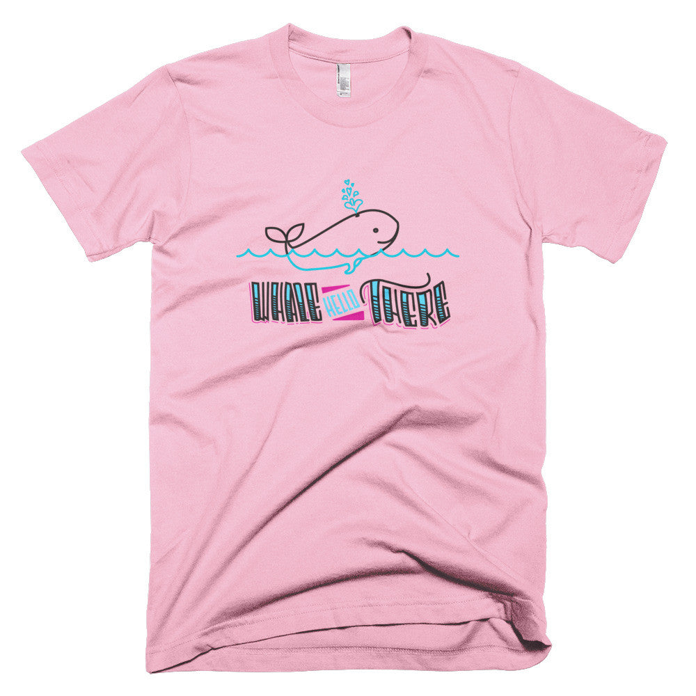 Men's t-shirt -- Whale Hello There