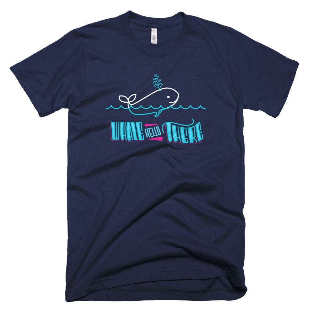 Men's t-shirt -- Whale Hello There