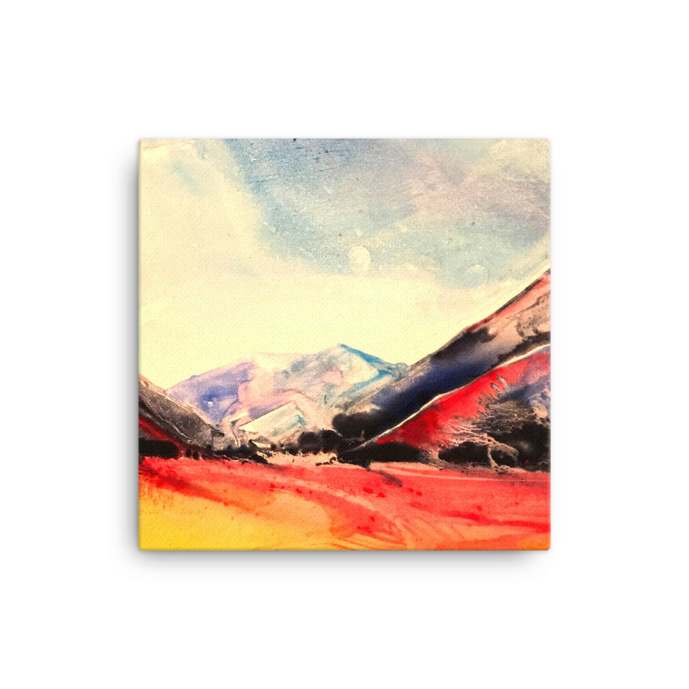 Water Color Landscape Canvas