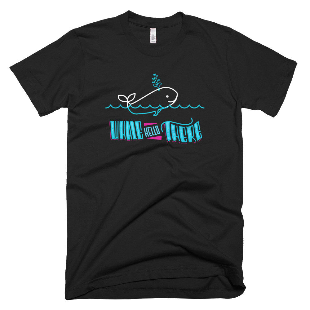 Men's t-shirt -- Whale Hello There