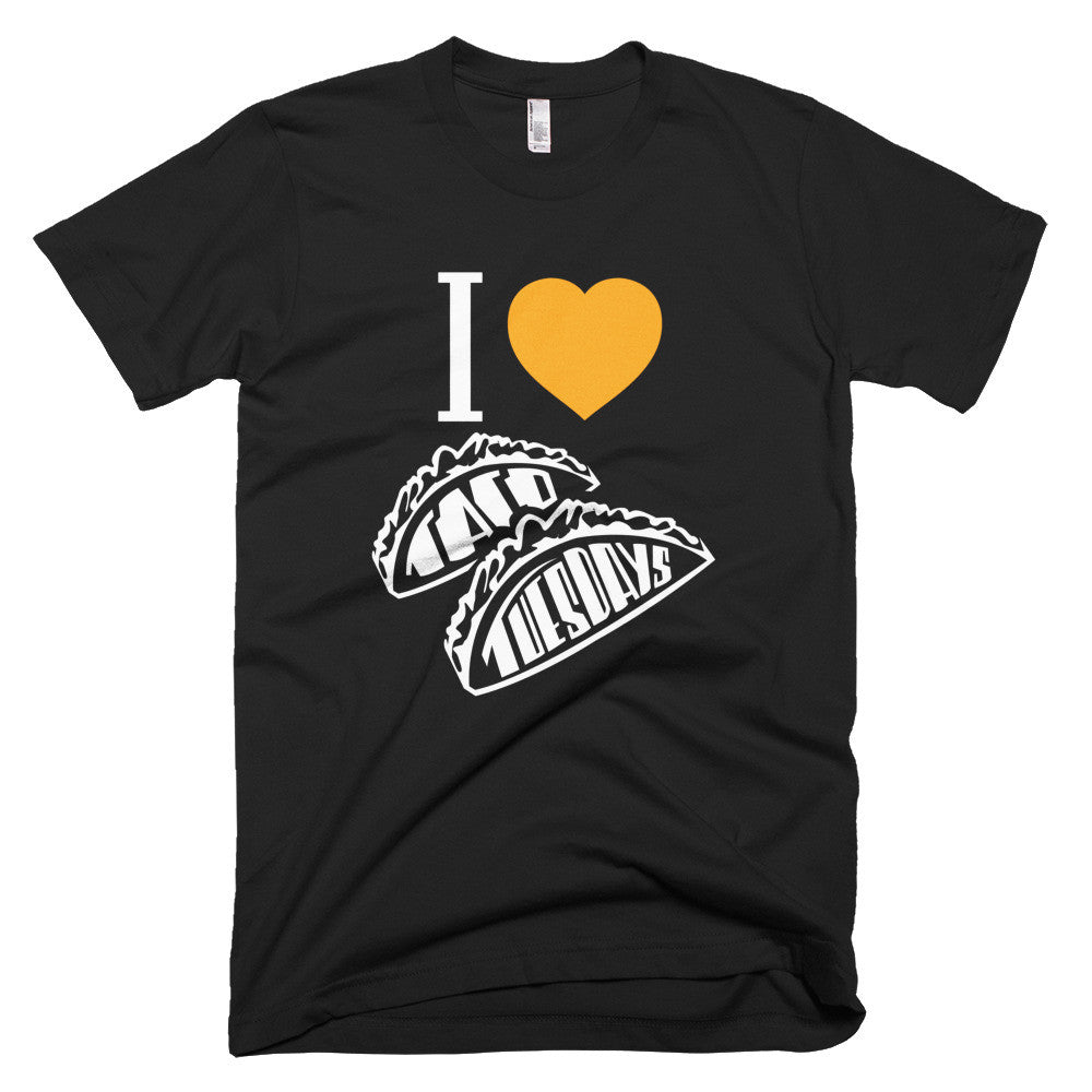 Men's t-shirt -- I loVe Taco Tuesdays