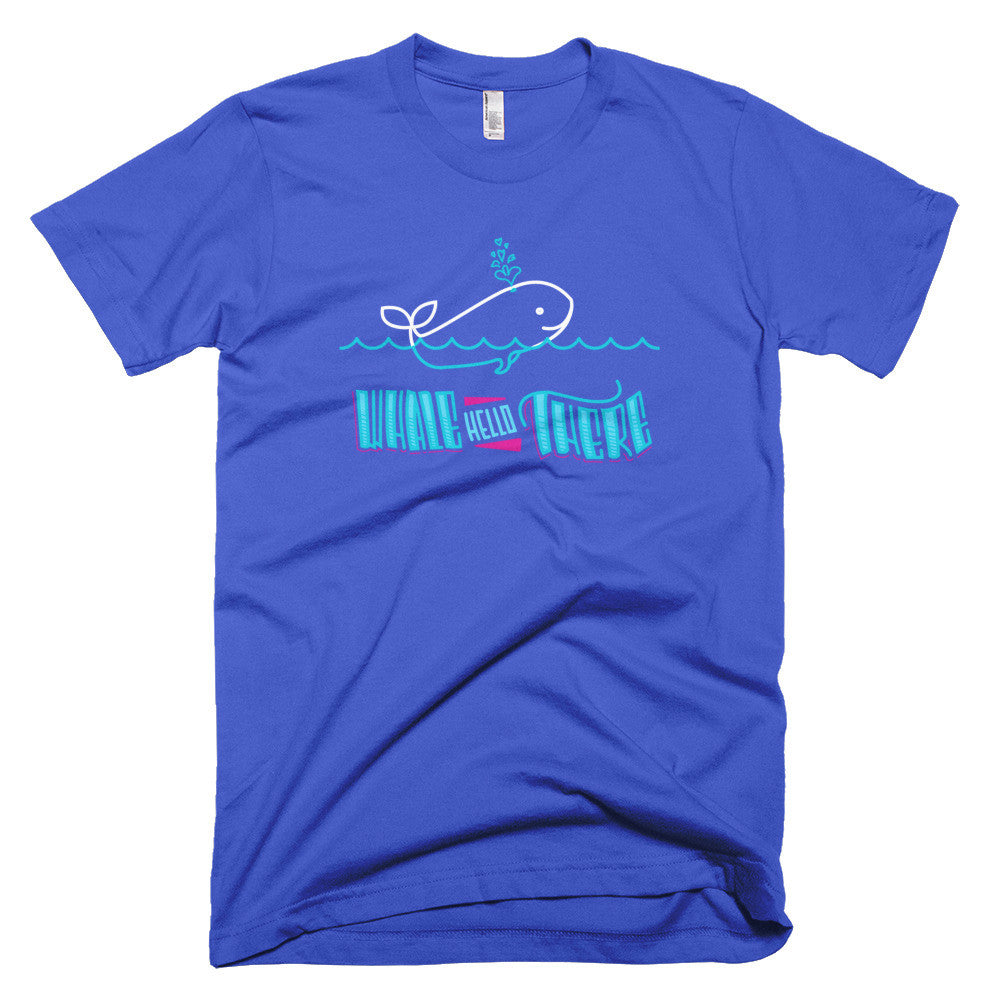 Men's t-shirt -- Whale Hello There