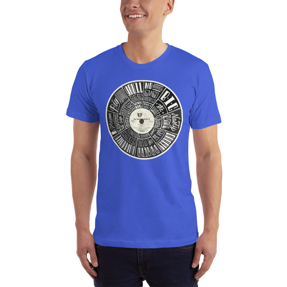 Notorious BIG record - Mens T-Shirt