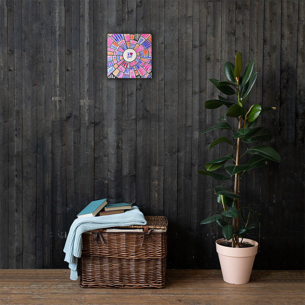 i love food - Canvas Print