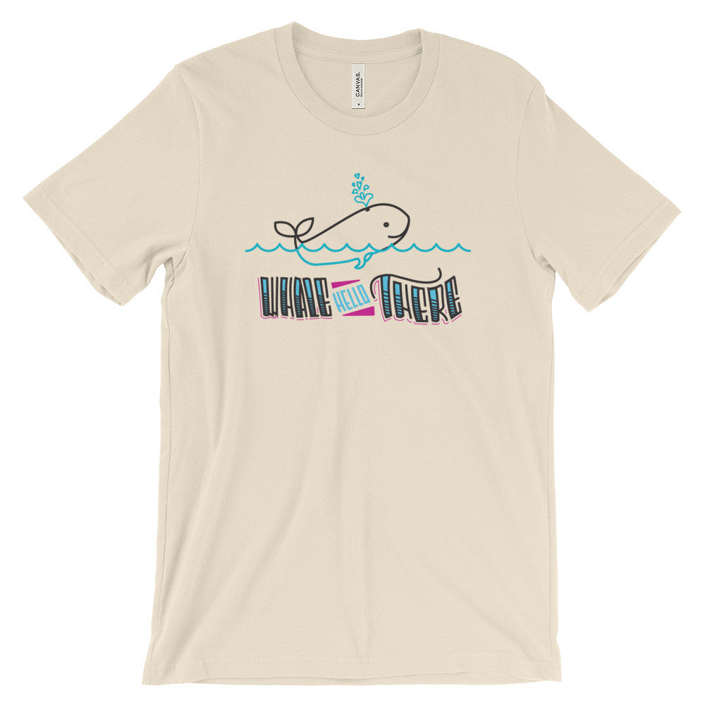 Women's t-shirt -- Whale Hello There
