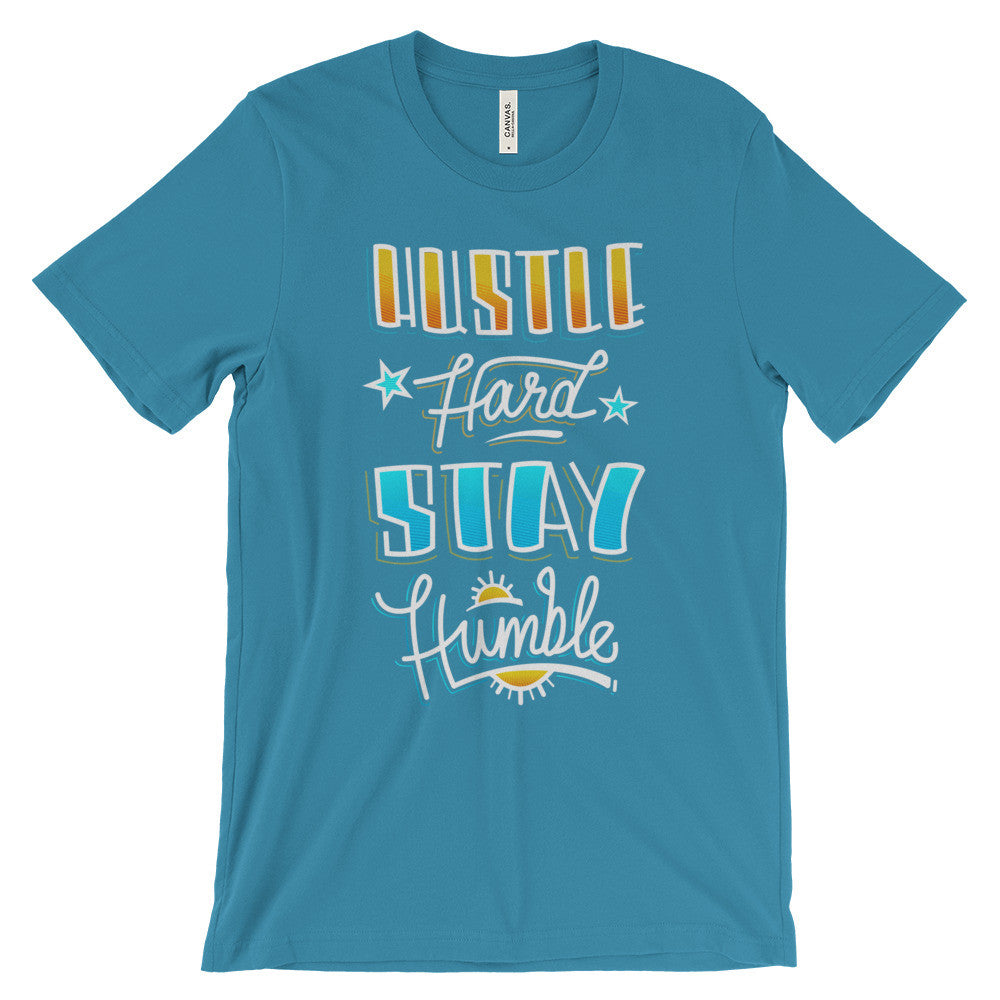 Women's t-shirt -- Hustle Hard Stay Humble