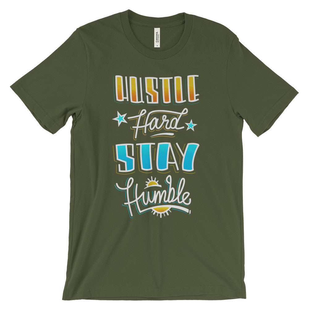 Women's t-shirt -- Hustle Hard Stay Humble