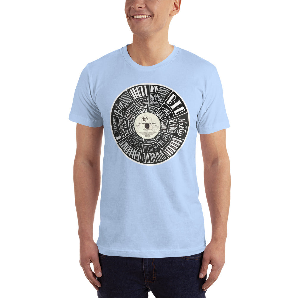Notorious BIG record - Mens T-Shirt