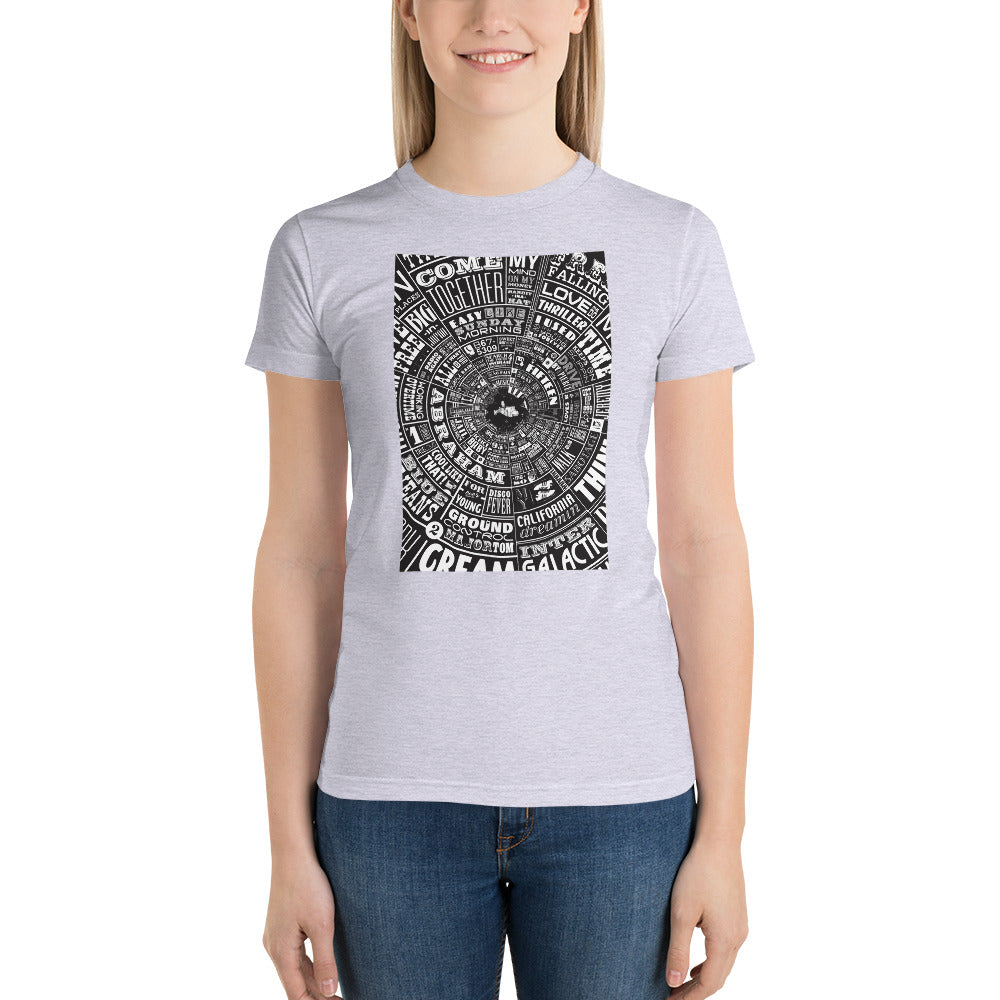 Musical Type Wheel - Women's t-shirt