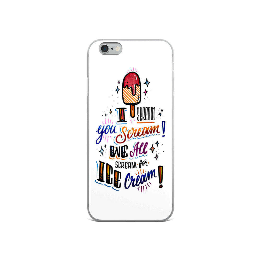 iPhone Case - I scream for ice-cream