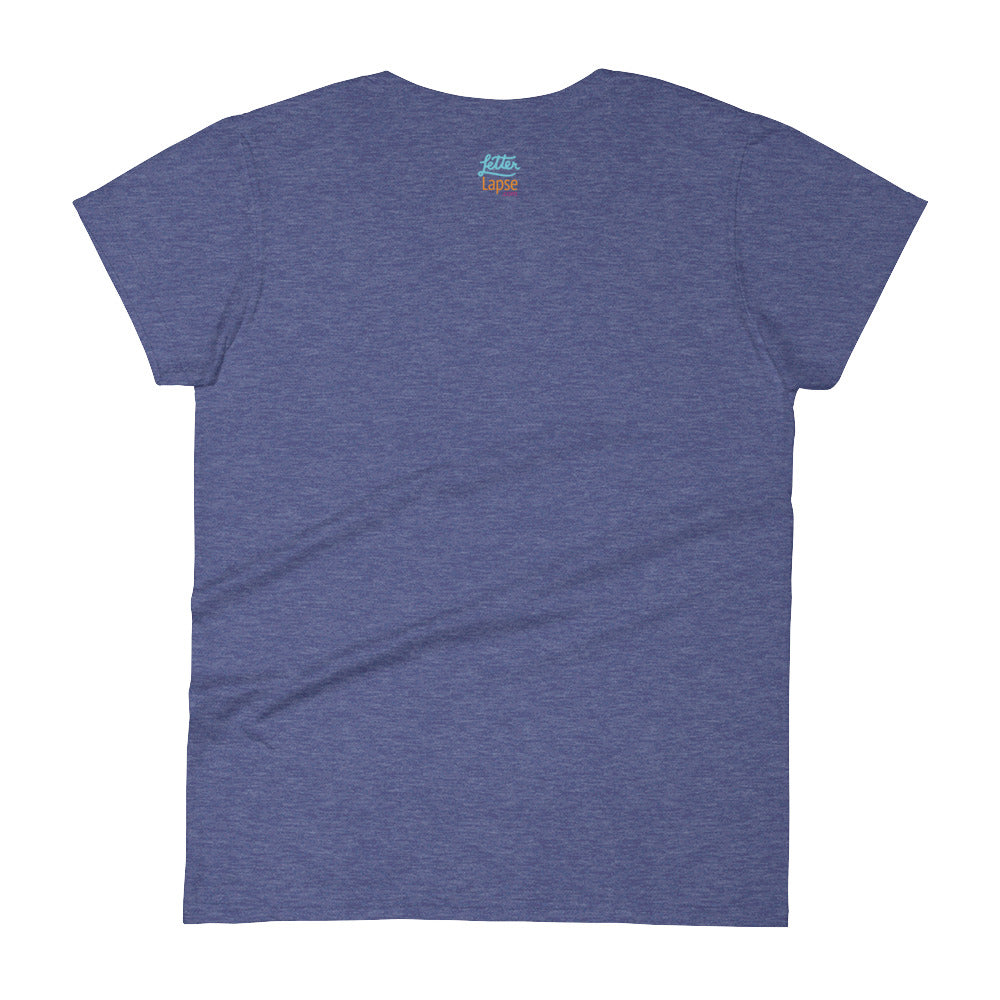 Women's short sleeve t-shirt - SF type wheel design