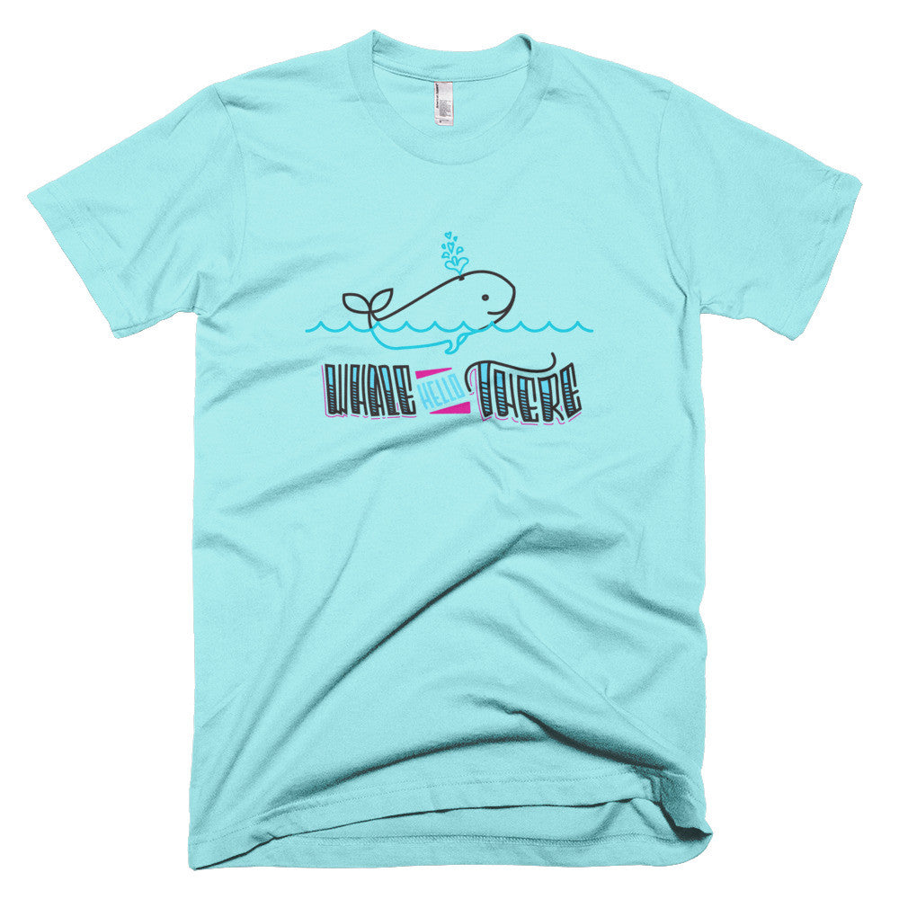 Men's t-shirt -- Whale Hello There