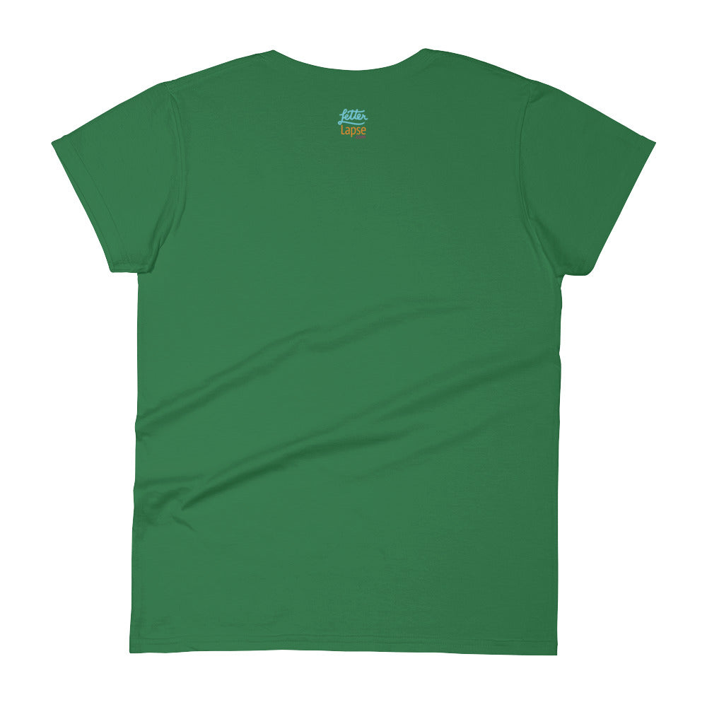 Women's short sleeve t-shirt - SF type wheel design