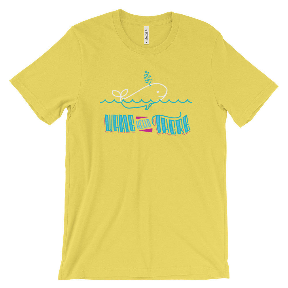 Womens t-shirt -- Whale Hello There