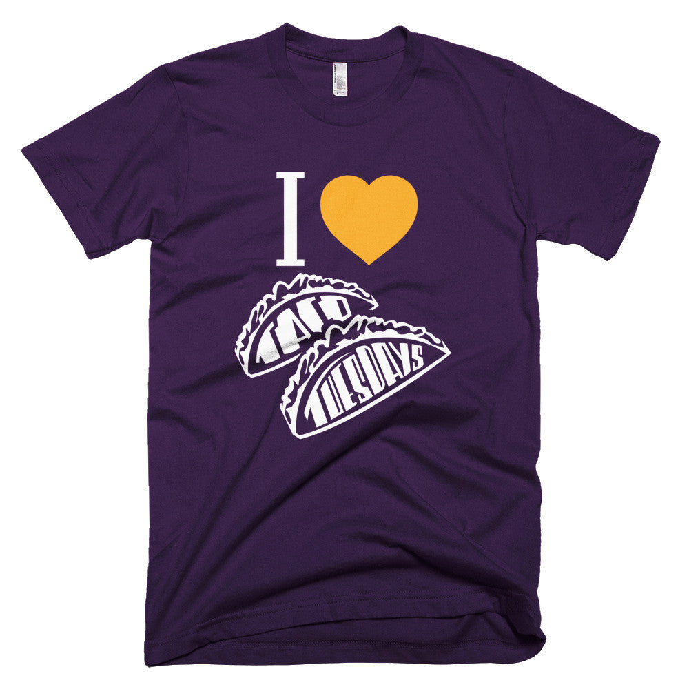 Men's t-shirt -- I loVe Taco Tuesdays