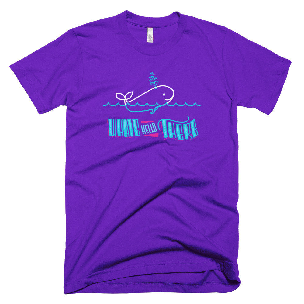 Men's t-shirt -- Whale Hello There