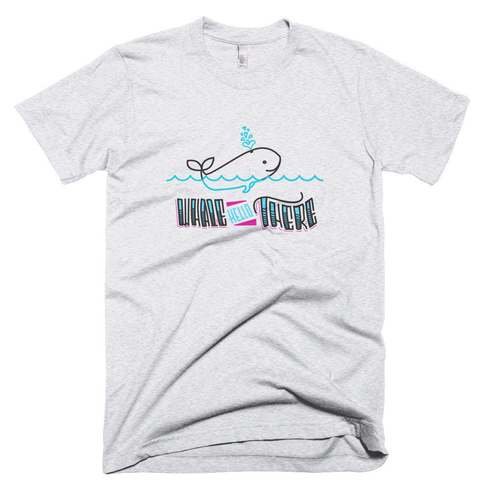 Men's t-shirt -- Whale Hello There