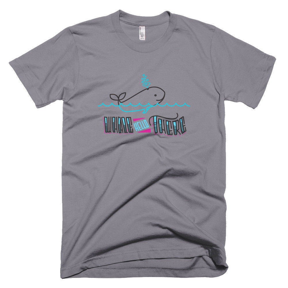 Men's t-shirt -- Whale Hello There