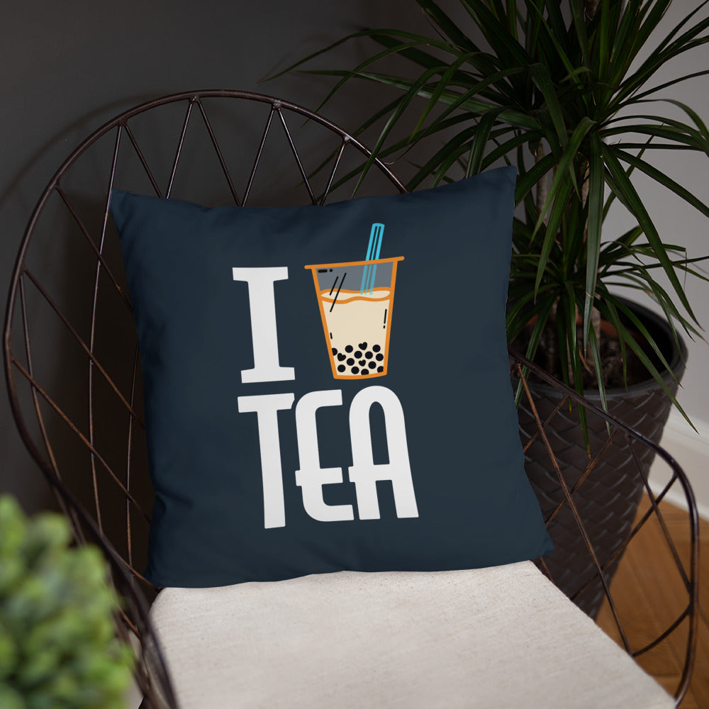 I Love Boba Tea - Basic Pillow