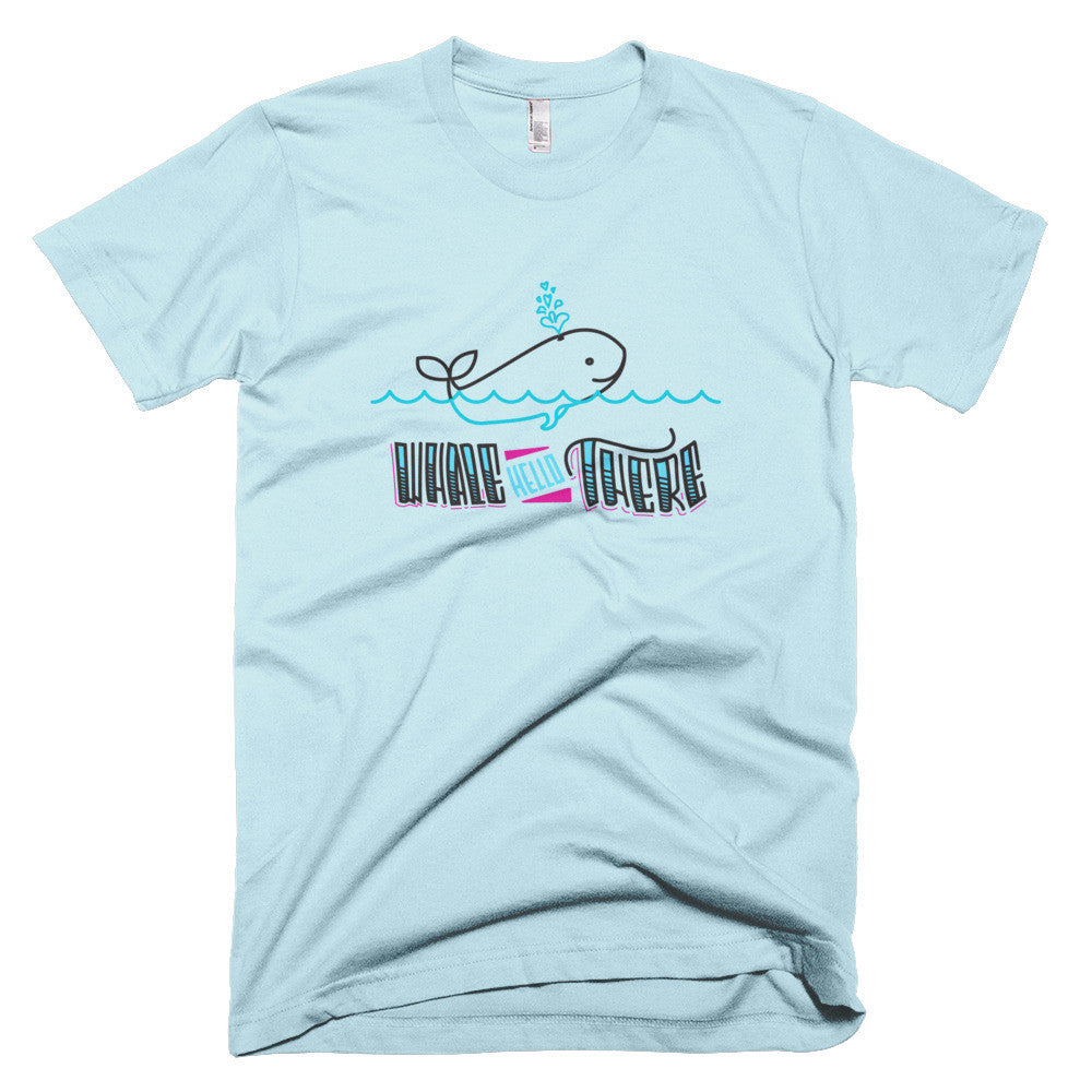 Men's t-shirt -- Whale Hello There