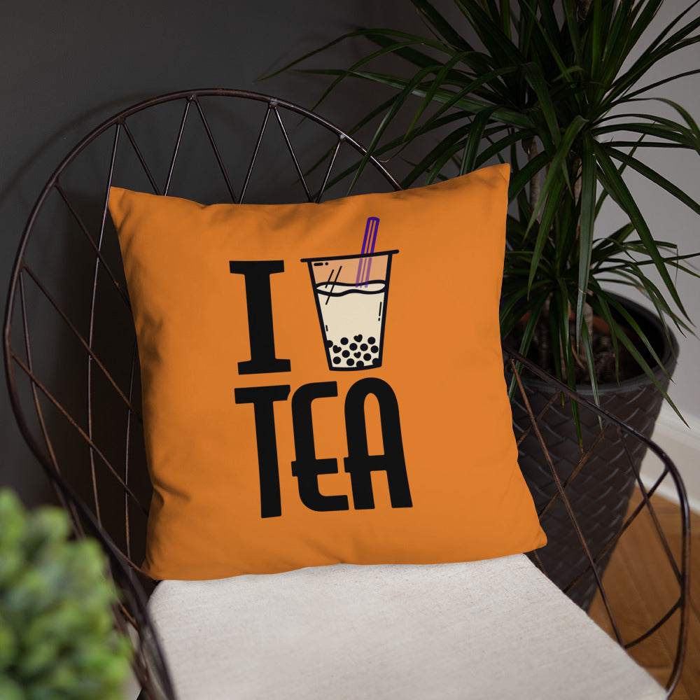 I Love Boba Tea - Basic Pillow