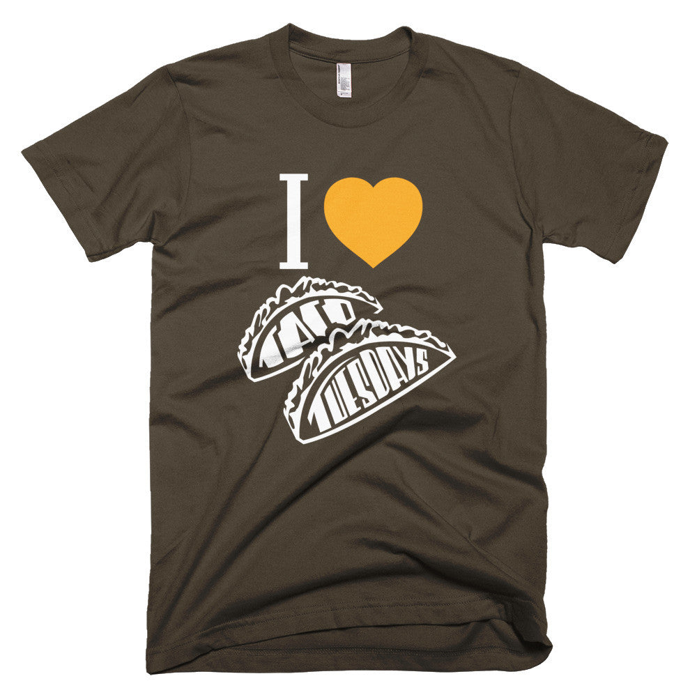 Men's t-shirt -- I loVe Taco Tuesdays