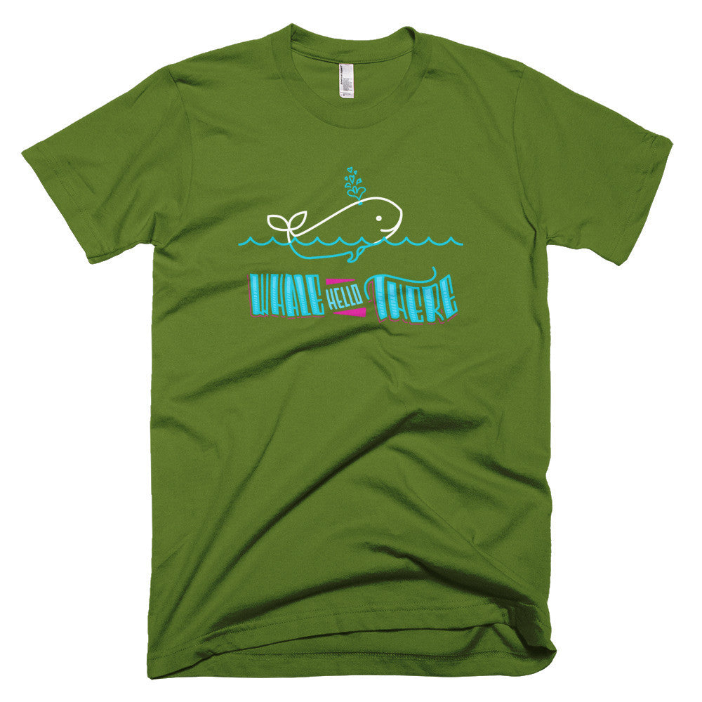 Men's t-shirt -- Whale Hello There