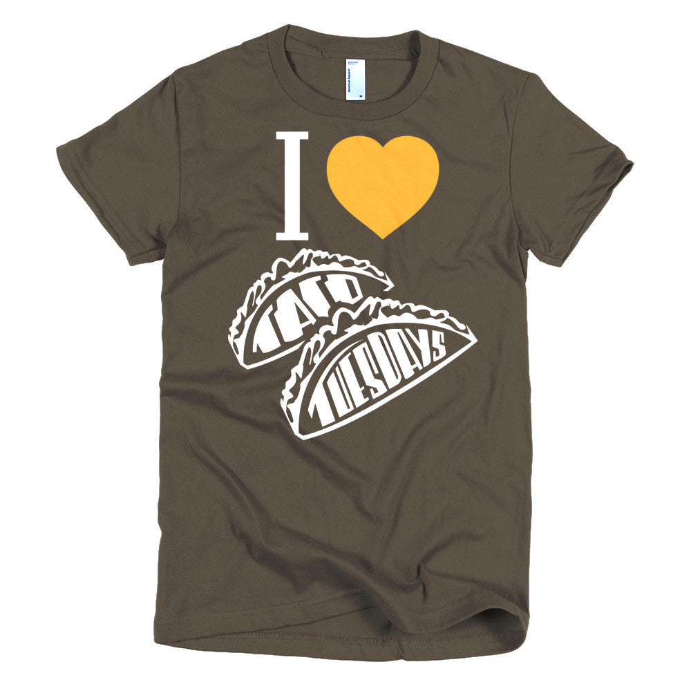Women's t-shirt -- I loVe Taco Tuesdays