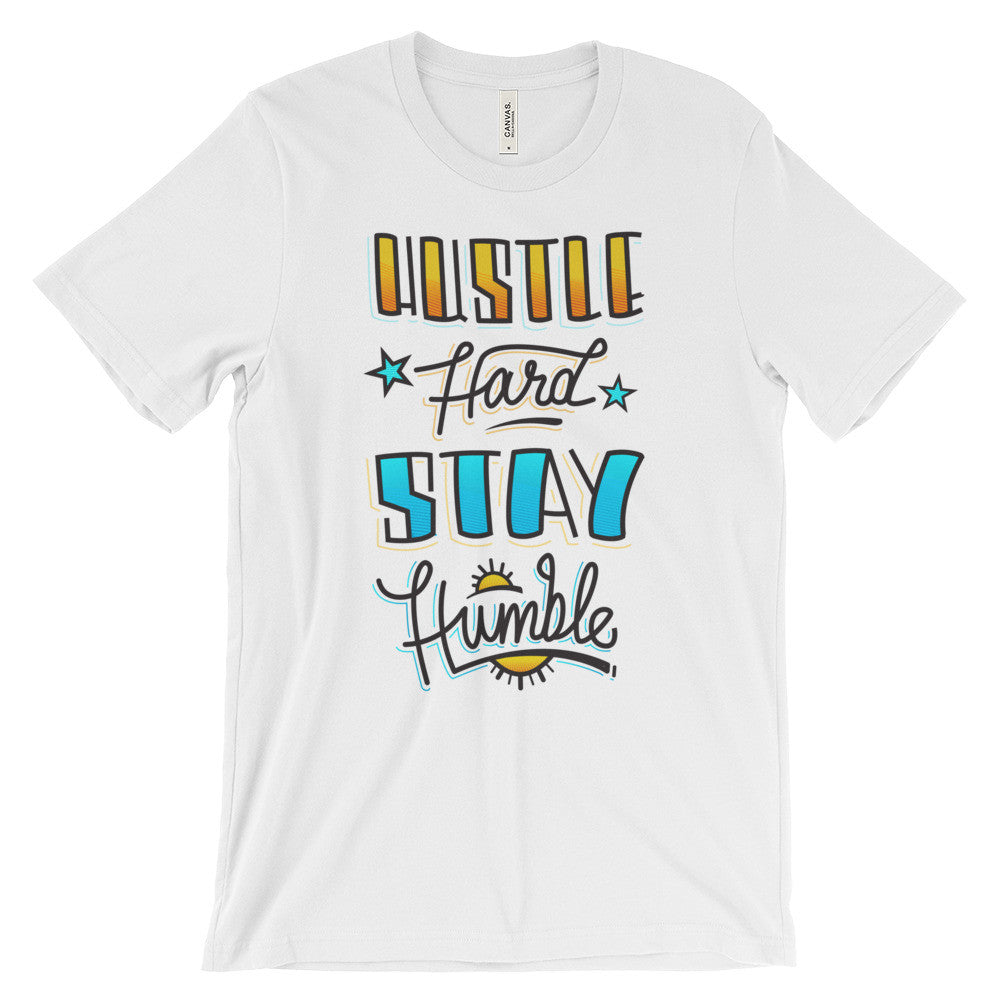 Women's t-shirt -- Hustle Hard Stay Humble
