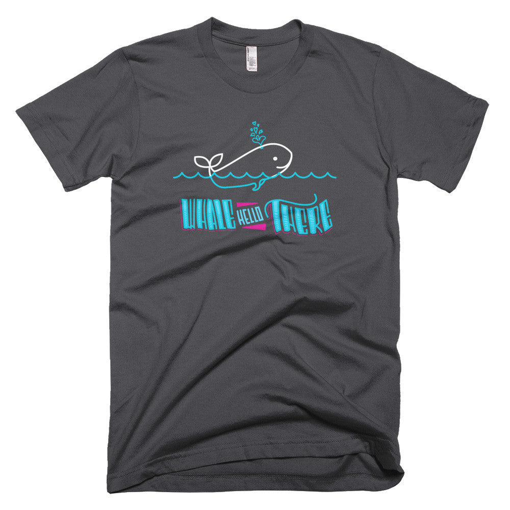 Men's t-shirt -- Whale Hello There