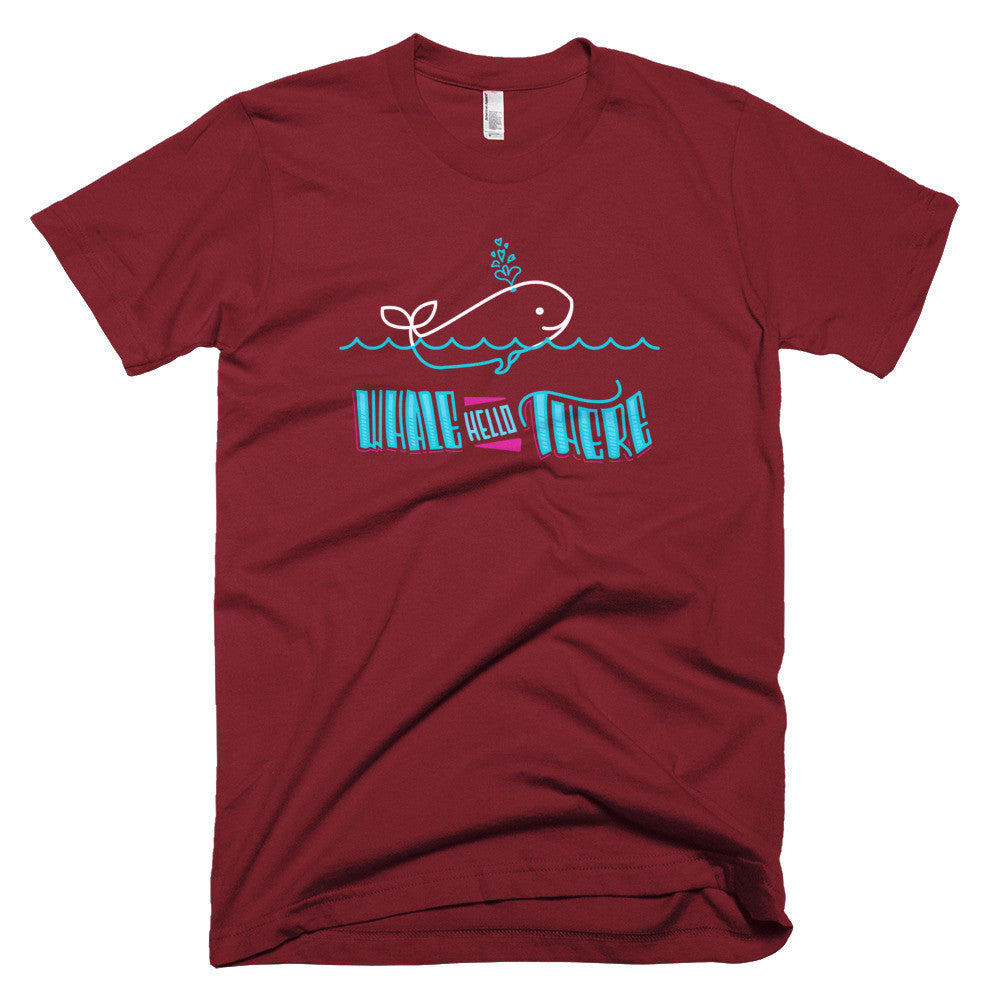 Men's t-shirt -- Whale Hello There