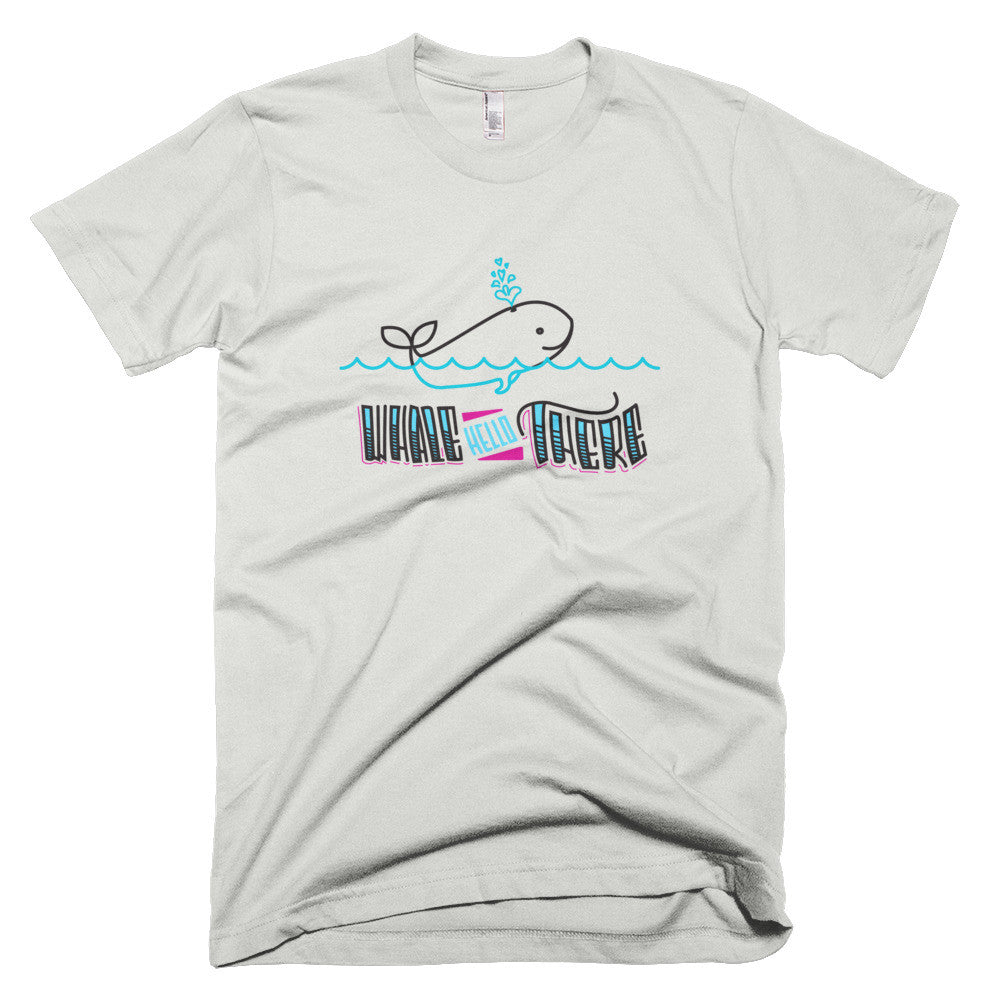 Men's t-shirt -- Whale Hello There
