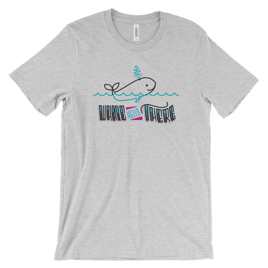 Women's t-shirt -- Whale Hello There