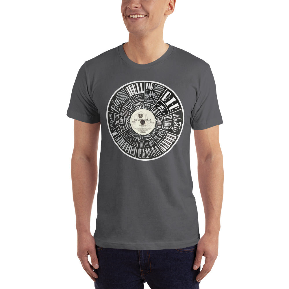Notorious BIG record - Mens T-Shirt